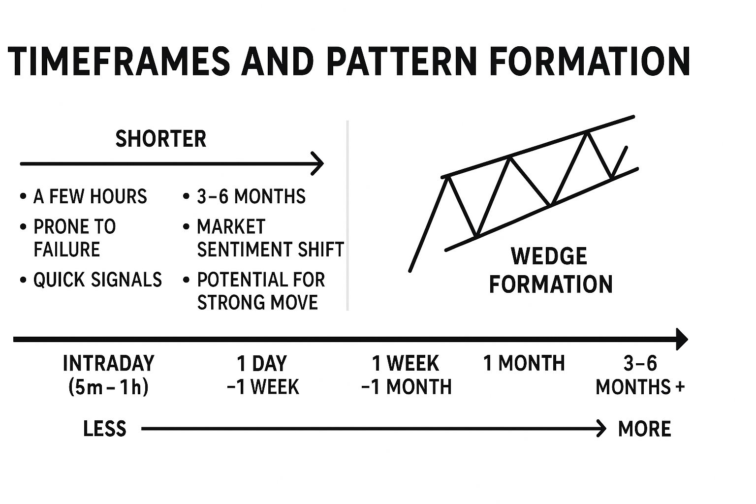 Timeframes and Pattern Formation